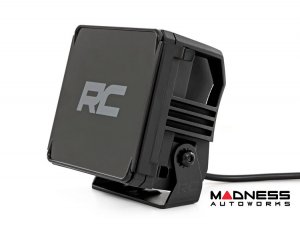 4 Inch LED Pod Lights - Chrome Series - Rough Country - Amber 4 Inch LED Pod Lights - Chrome Series - Rough Country - Amber